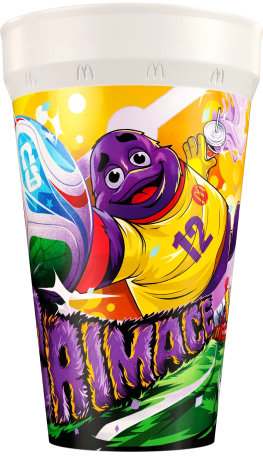 Grimace collectible cup