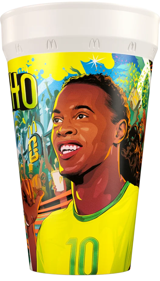 Ronaldinho collectible cup