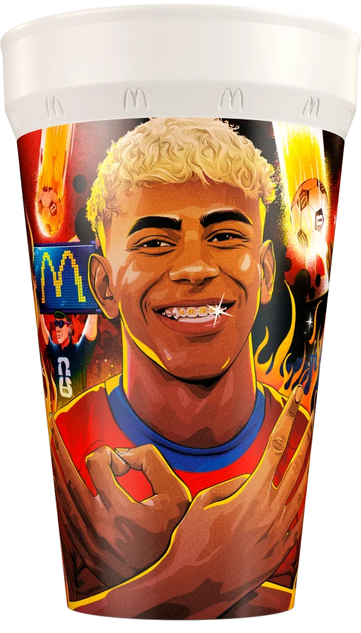 Lamine Yamal collectible cup